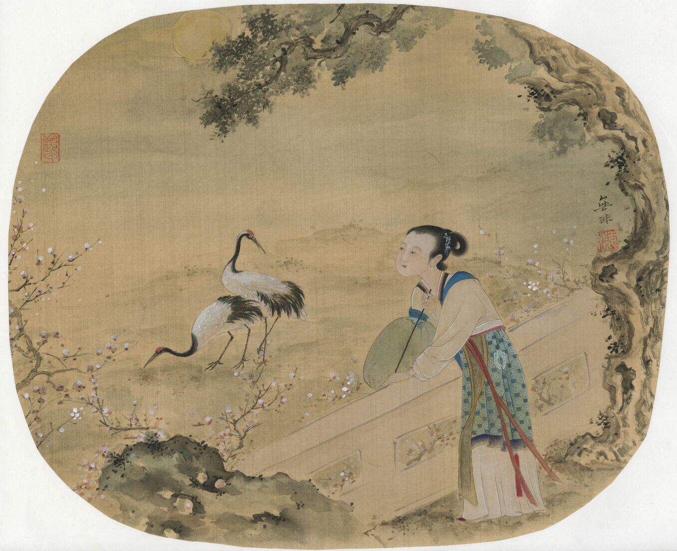 观鹤图缩略图