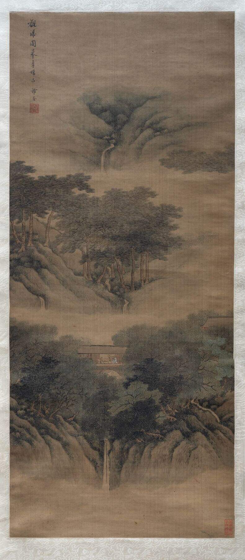 观瀑图轴缩略图