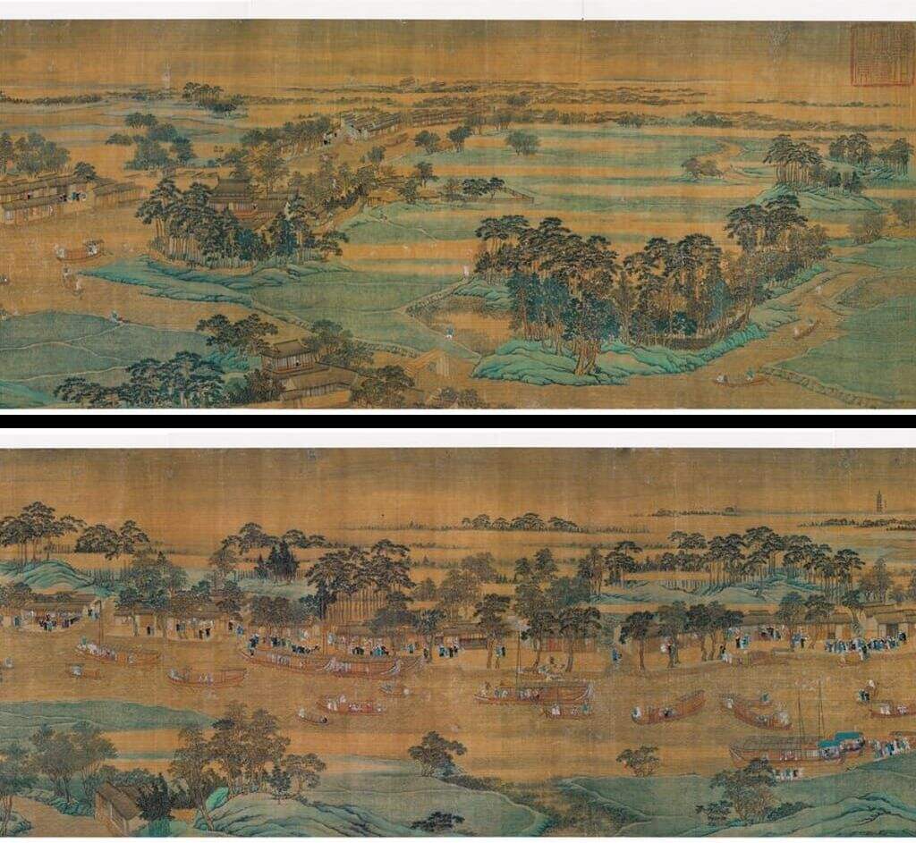 南巡苏州虎丘行宫图缩略图