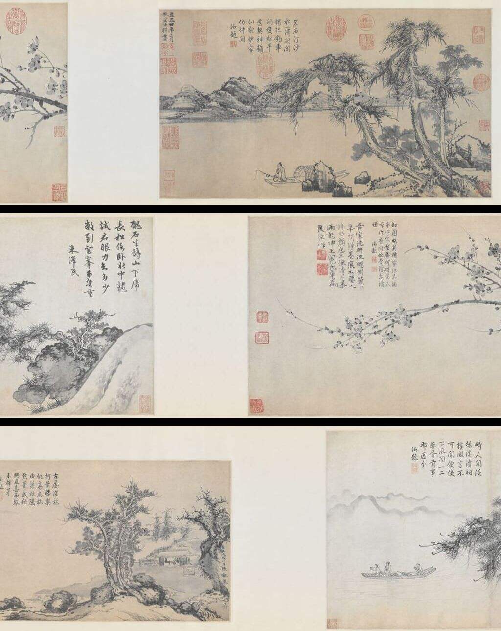 五家合绘卷缩略图