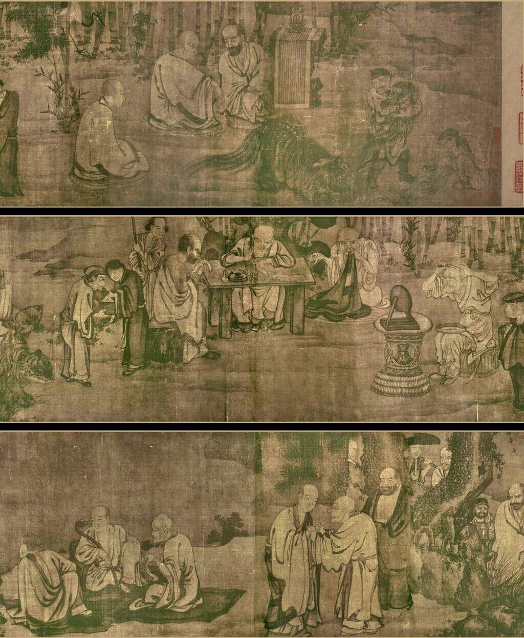 十六罗汉图卷缩略图