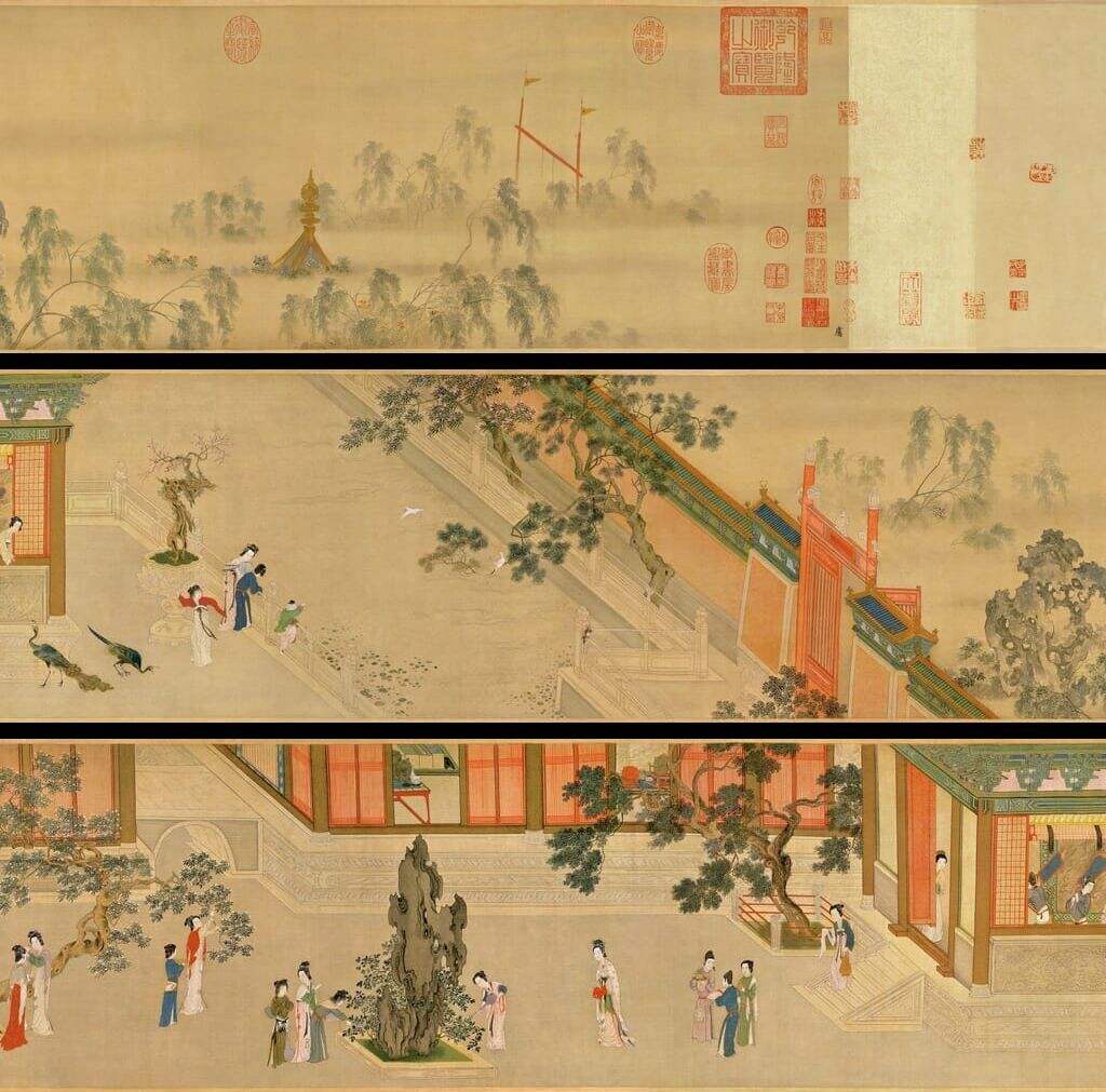 汉宫春晓图缩略图
