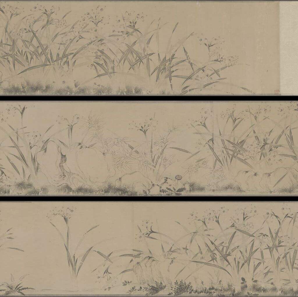 水仙图卷缩略图