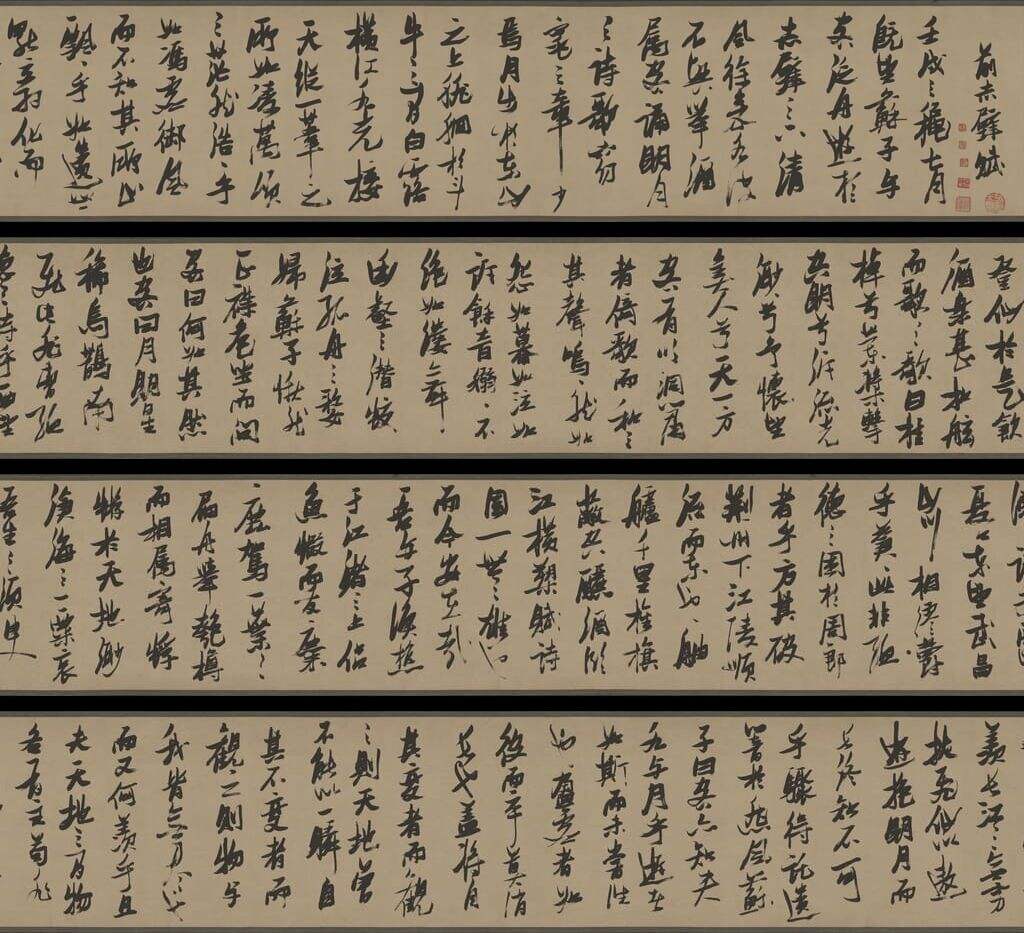前赤壁赋（故宫本）缩略图