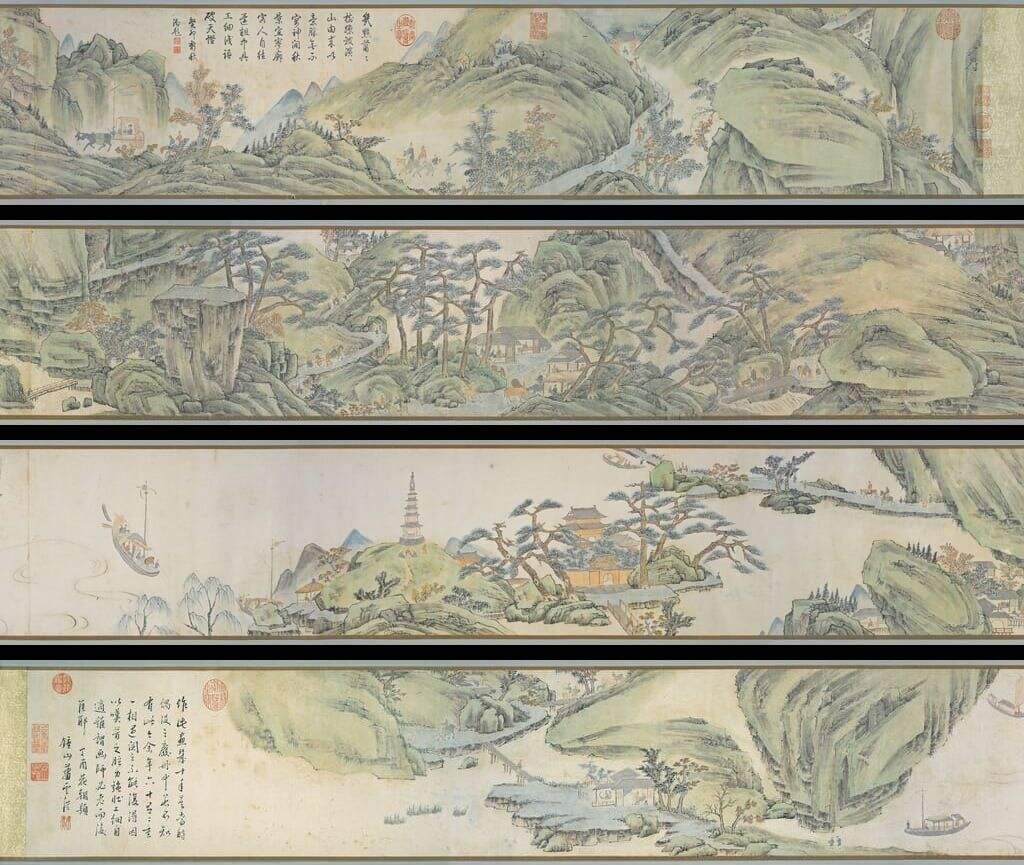 秋山行旅图缩略图