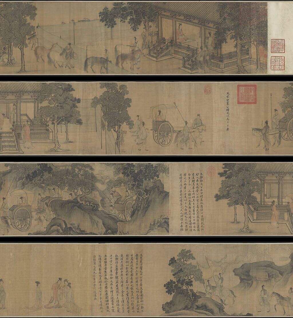晋文公复国图缩略图