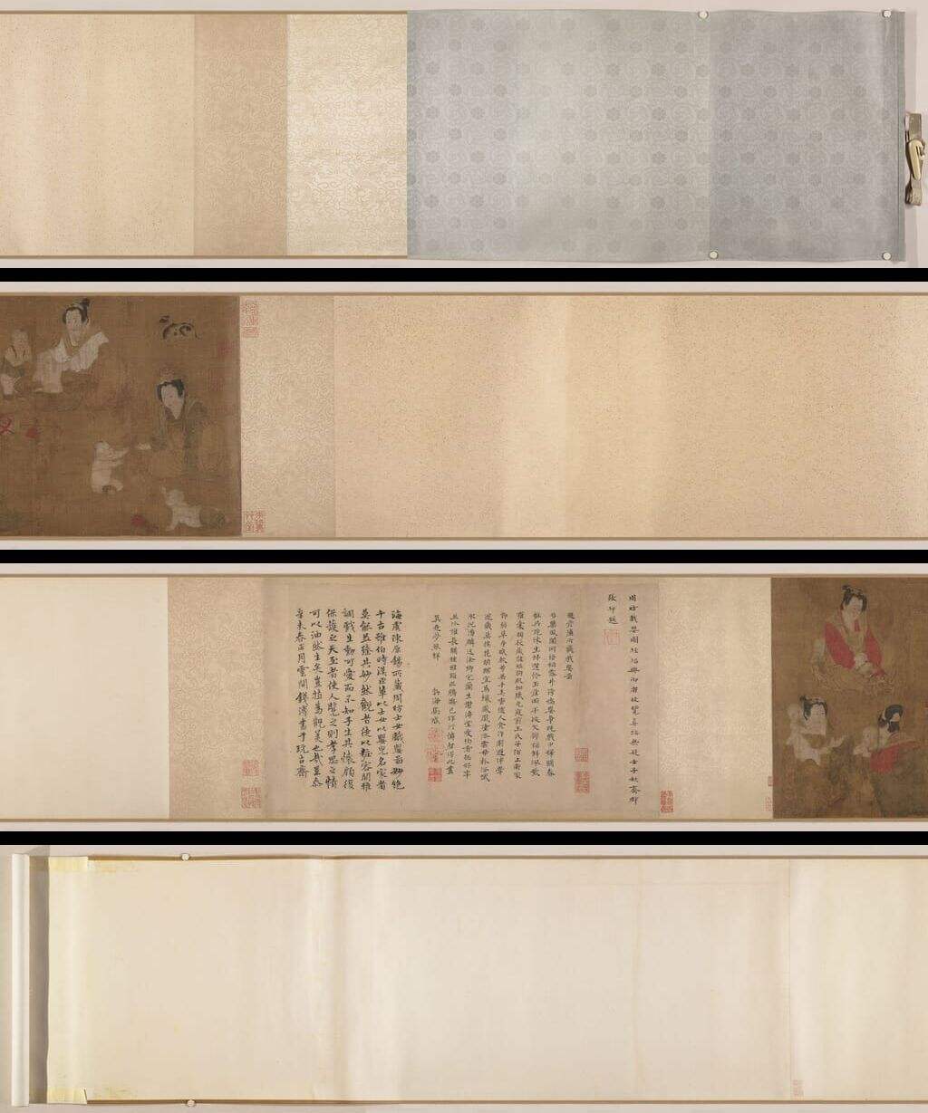 仿周昉戏婴图缩略图