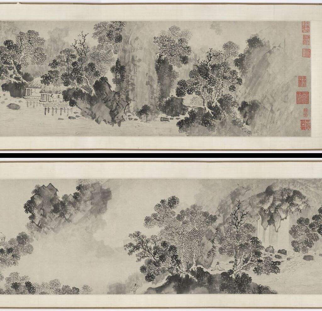 溪山观瀑图缩略图