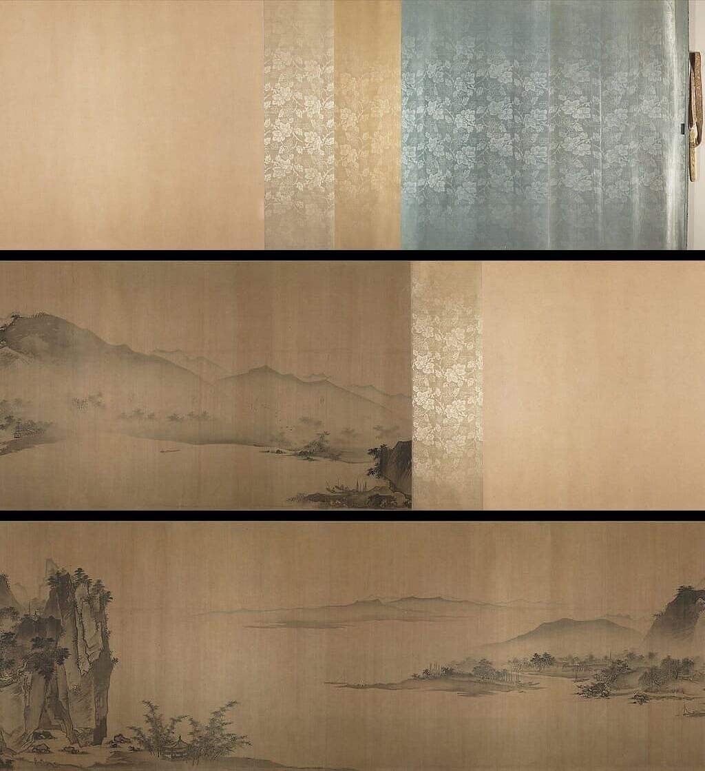 长江万里图长卷局部