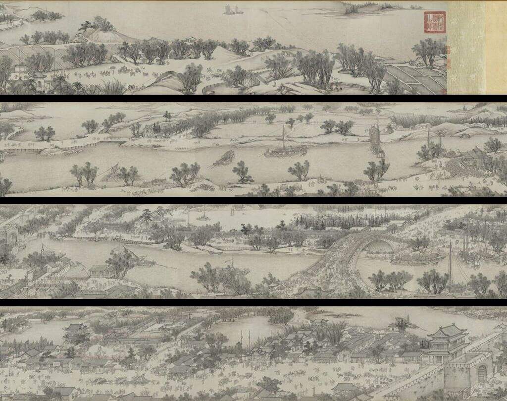 清明上河图缩略图