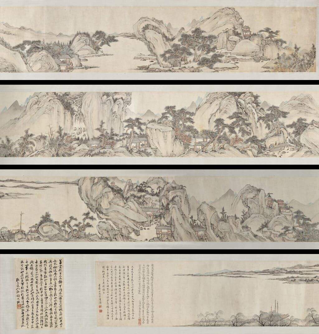 纵情丘壑图缩略图