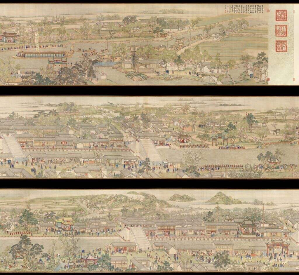 乾隆南巡图卷缩略图