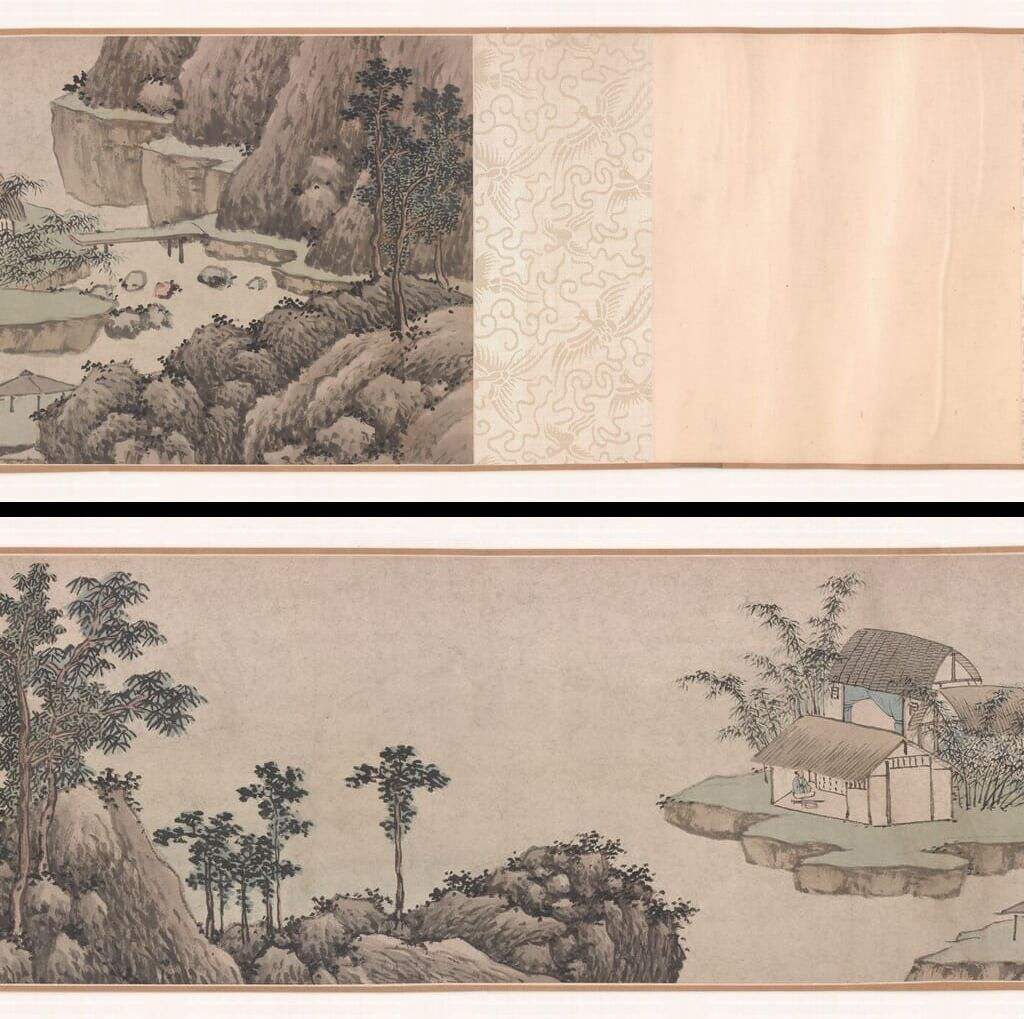 竹林茅屋图缩略图