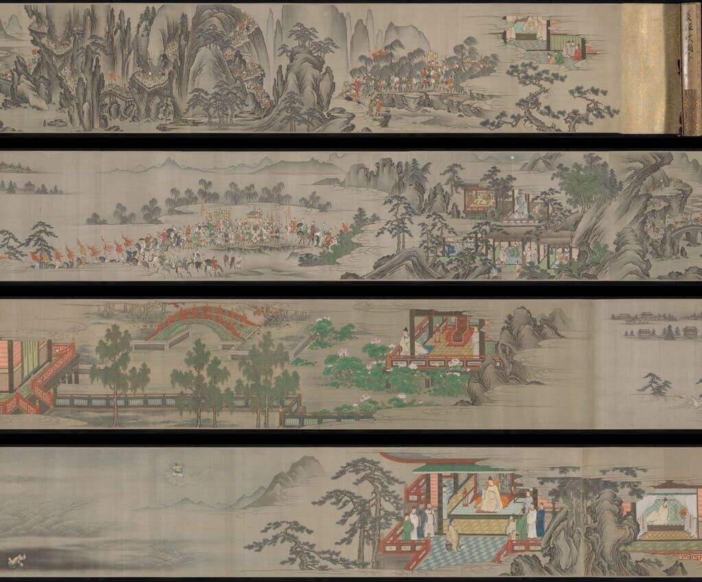 长恨歌图卷十七世纪（下卷）缩略图