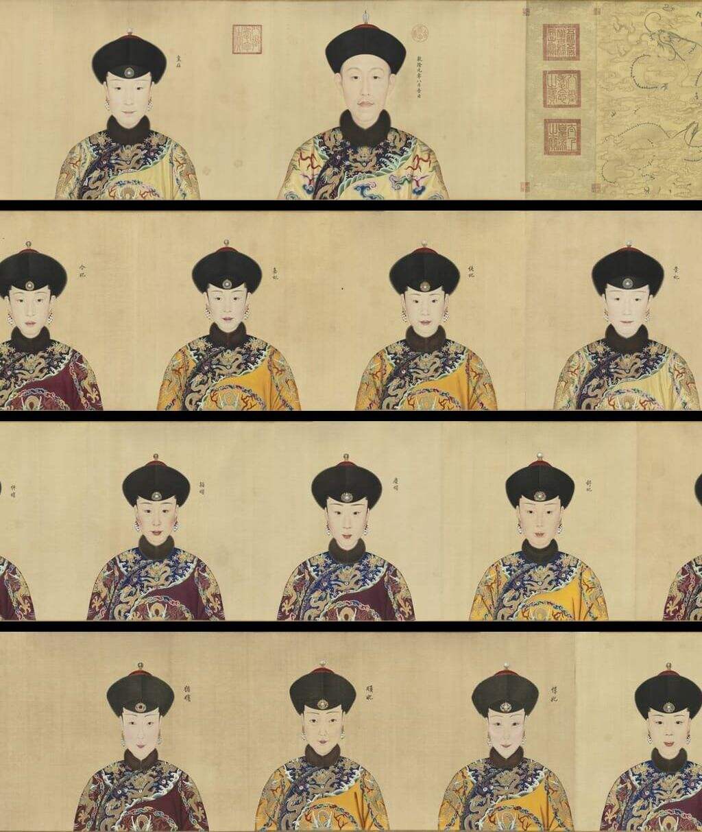 乾隆帝后妃像缩略图