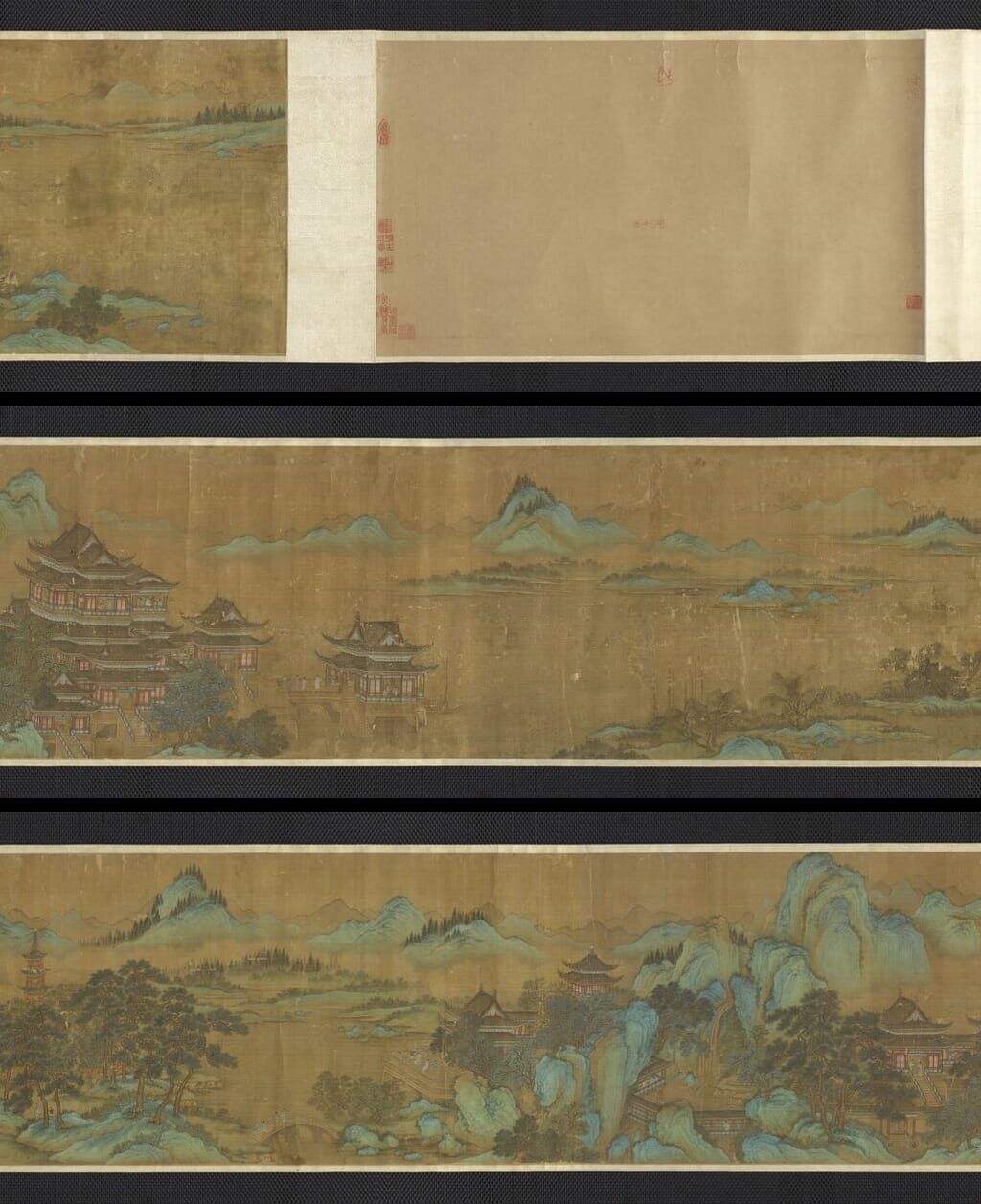 汉宫观潮图卷缩略图