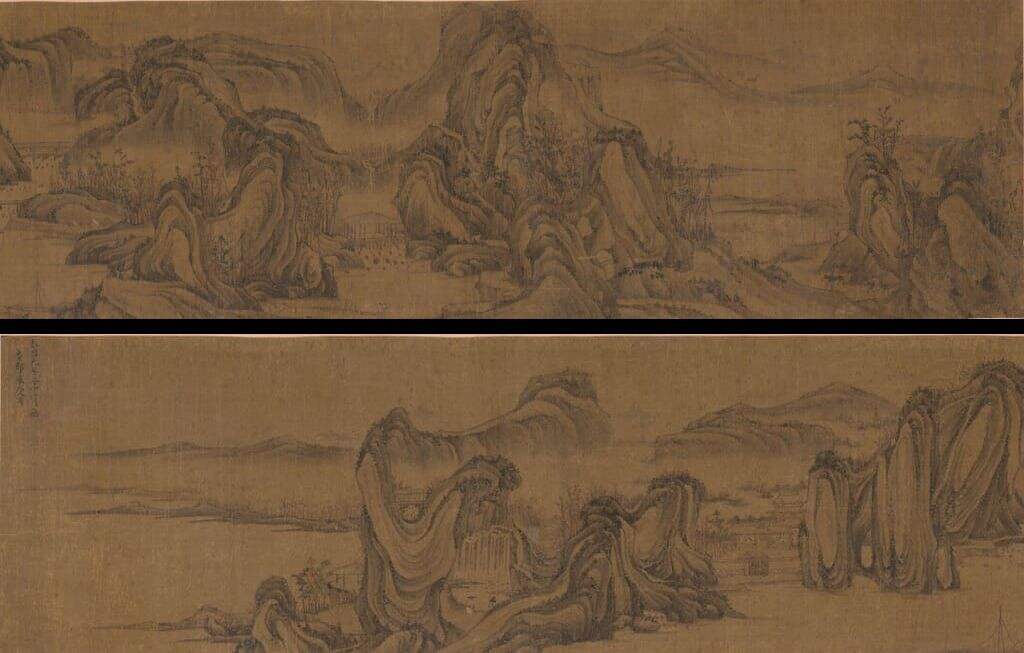 溪山飞瀑图缩略图