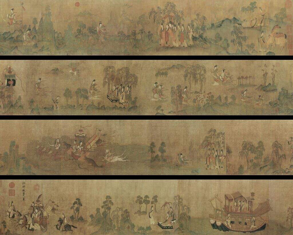 摹顾恺之洛神赋图画心（第一卷）缩略图