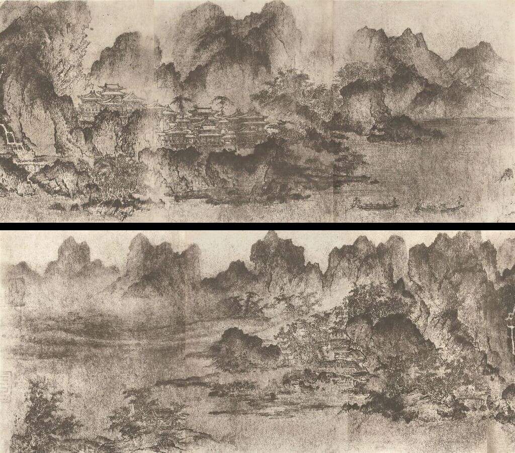 烟岚水殿图缩略图