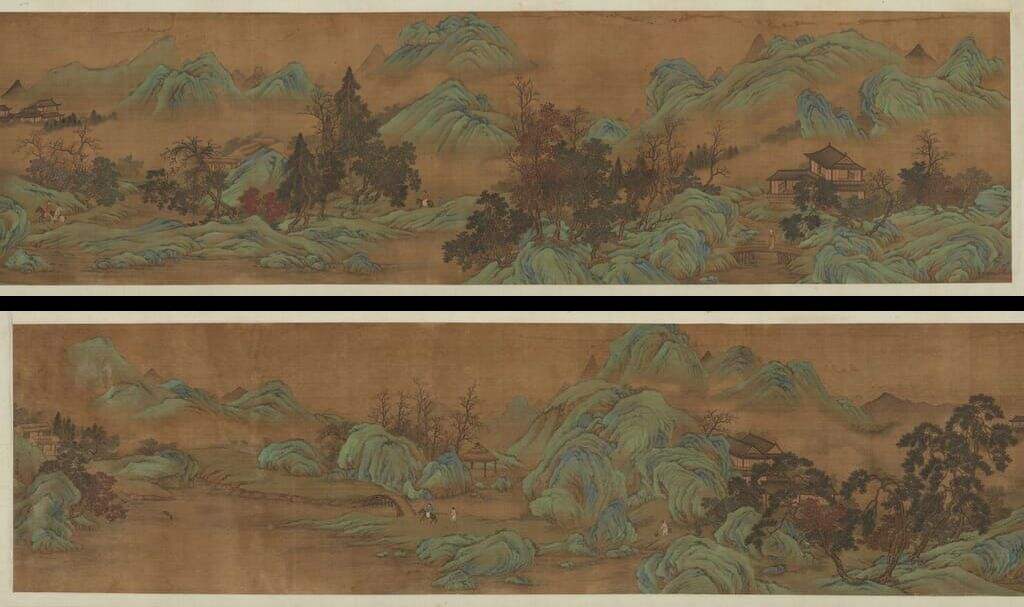 关山行旅图卷缩略图