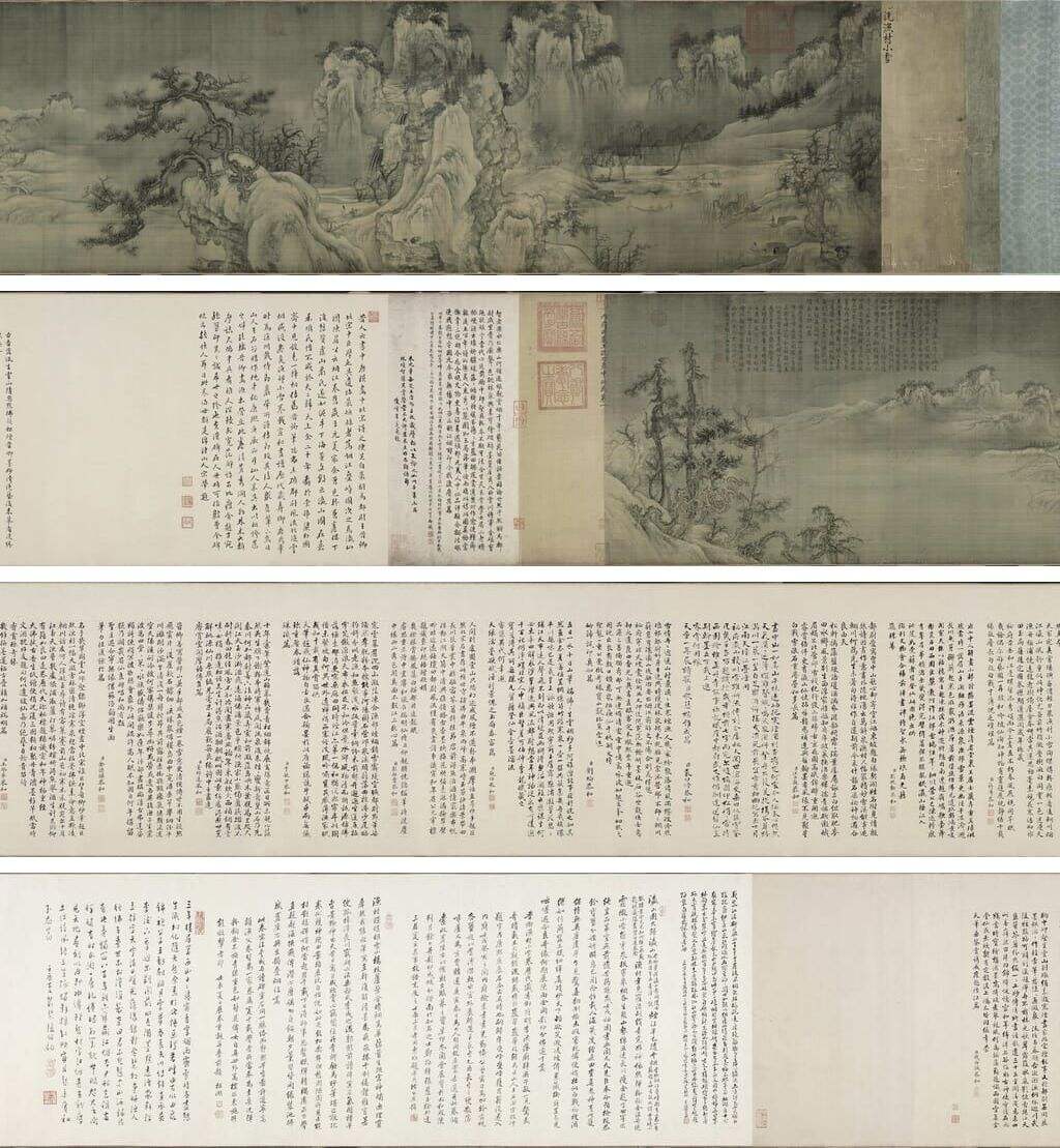 渔村小雪图缩略图