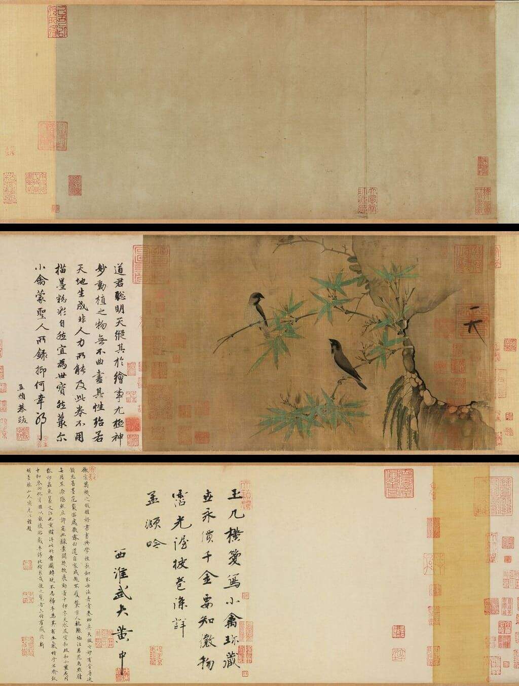 竹禽图缩略图