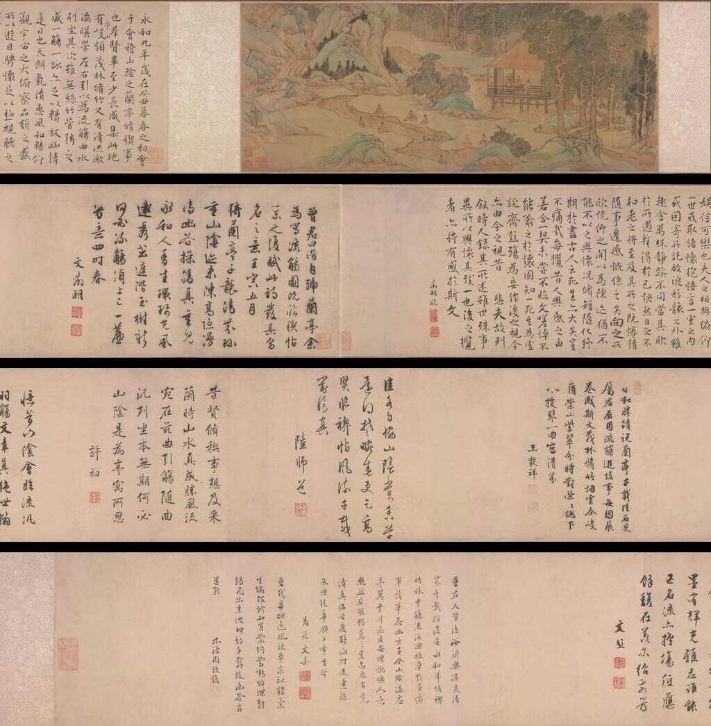 兰亭修禊图缩略图