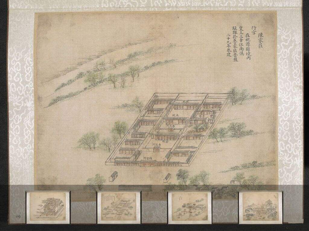 乾隆南巡驻跸图缩略图