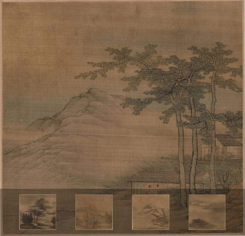 古代景观册页缩略图