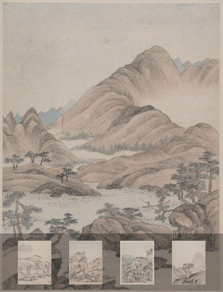山水册页缩略图