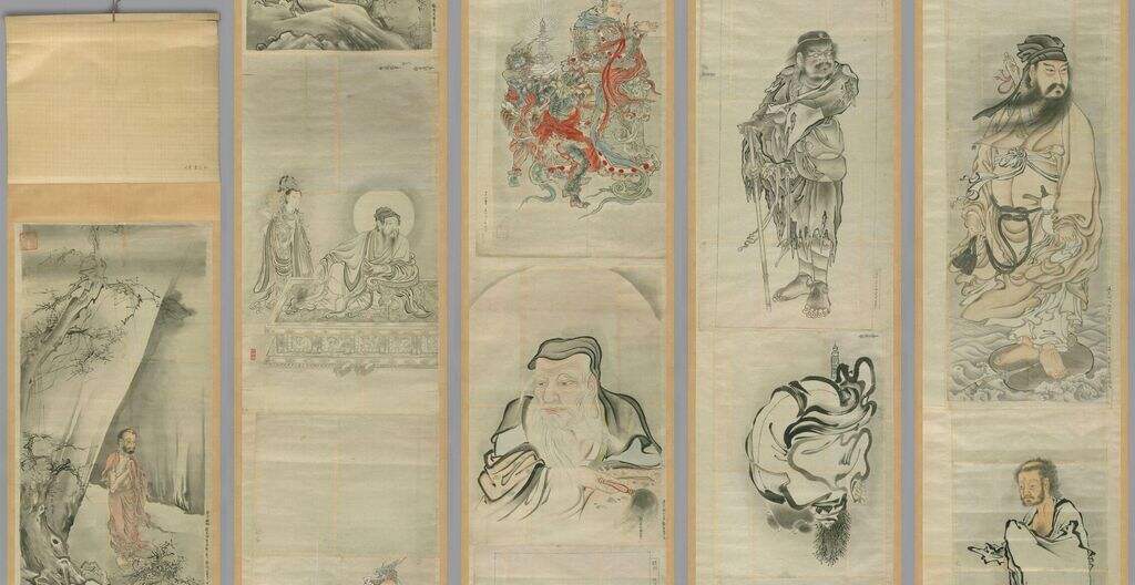 仿古粉本胜白人物缩略图