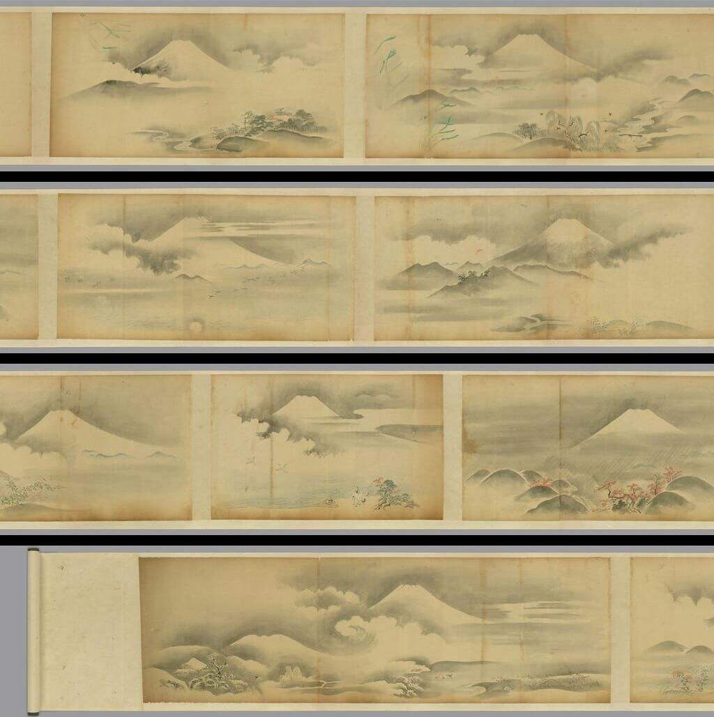明清日本古画粉本-山水卷缩略图