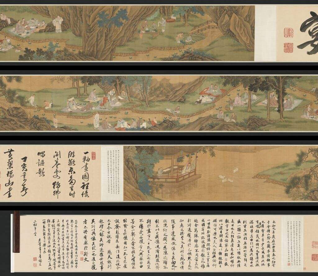 兰亭修禊图缩略图