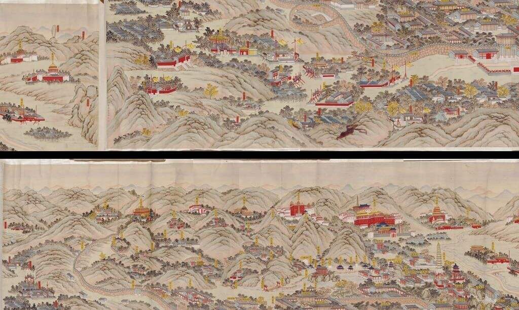 承德热河行宫全图缩略图