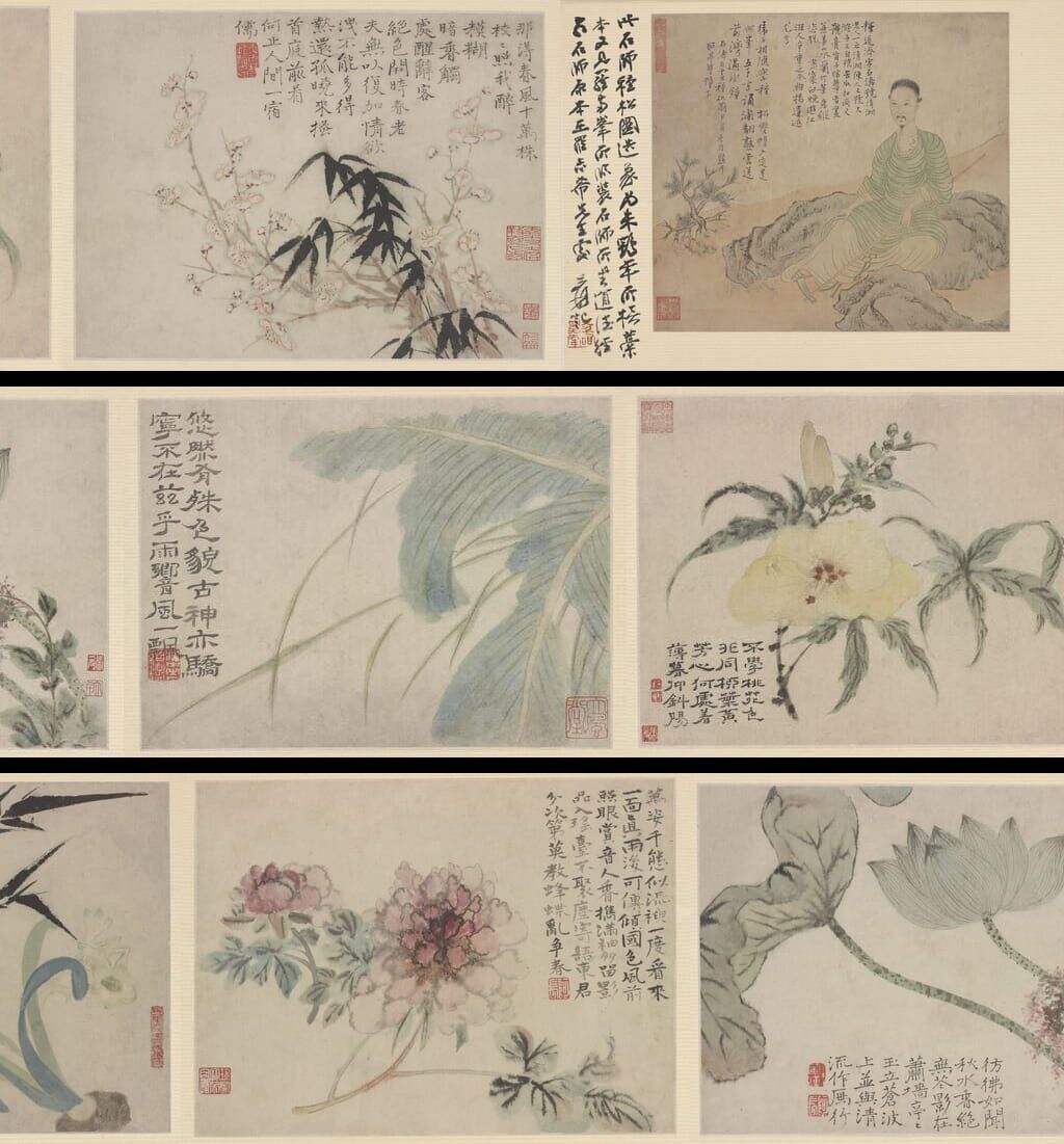 花鸟图册10帧缩略图