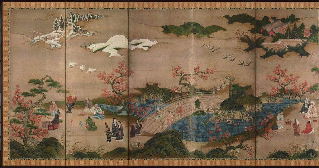 观枫图屏风缩略图