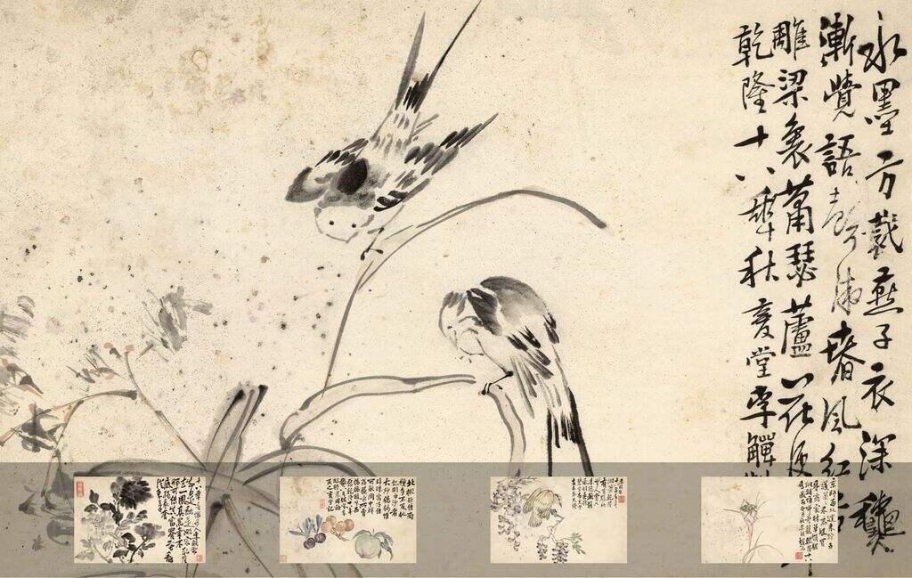 花鸟十二开缩略图