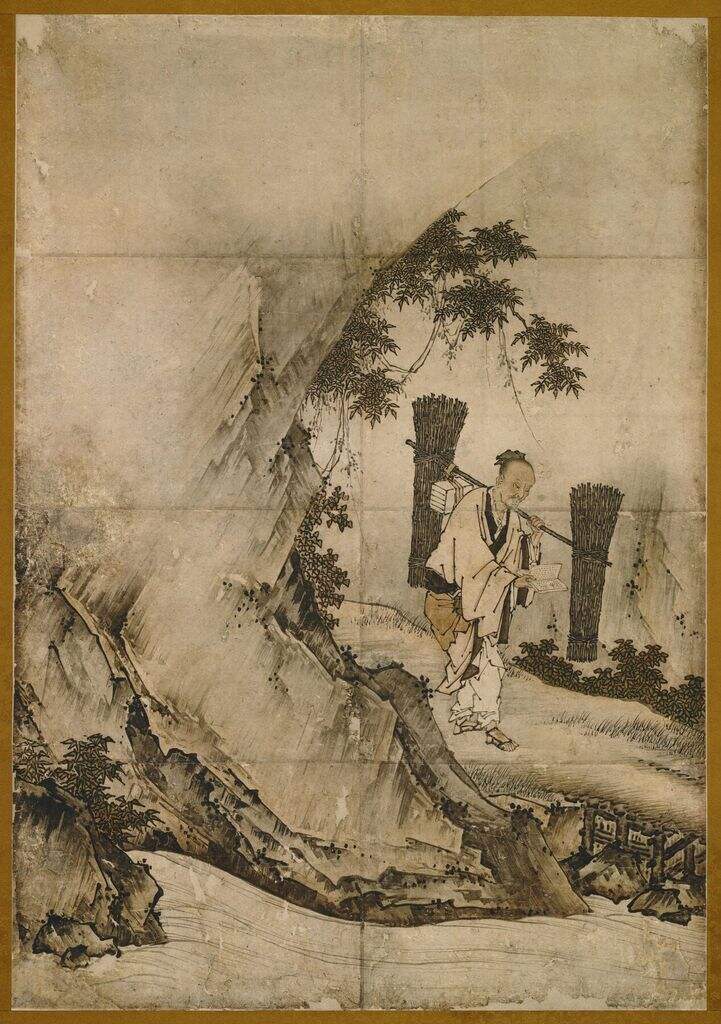 朱买臣图屏风缩略图