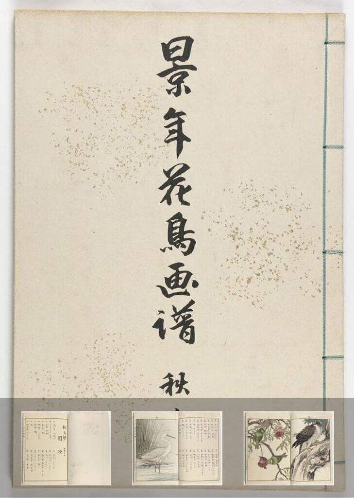 景年花鸟画谱.四卷.今尾景年绘.1892年刊本（秋部）缩略图