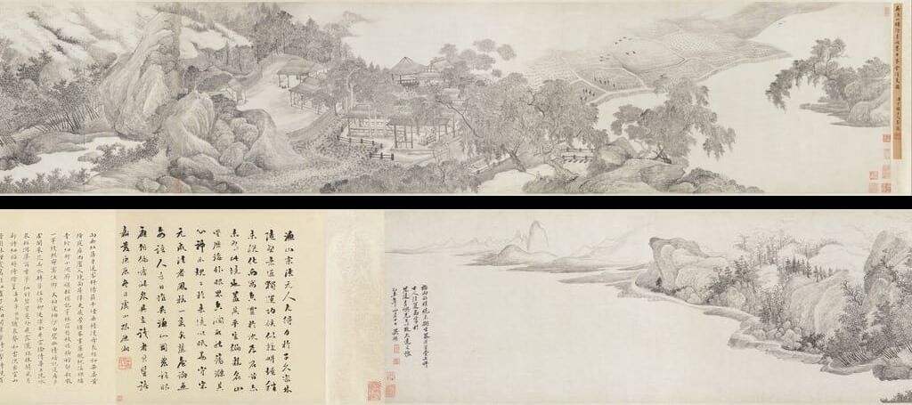 墨井草堂消夏图缩略图