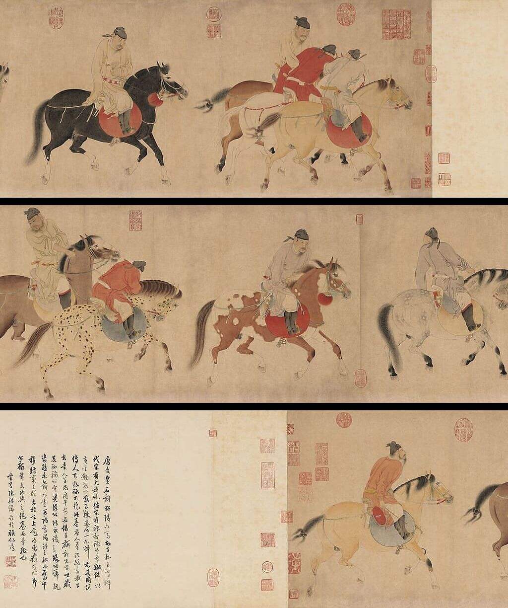 五王醉归图缩略图