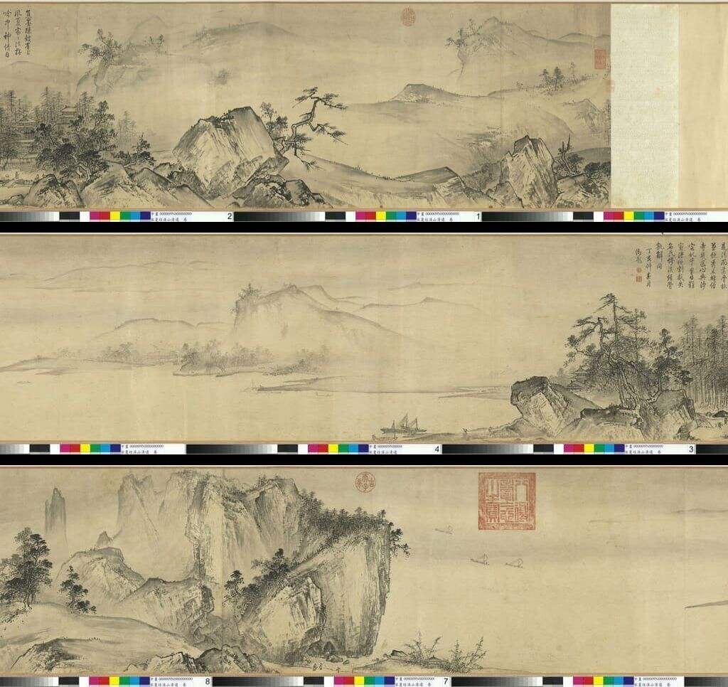 溪山清远图全卷