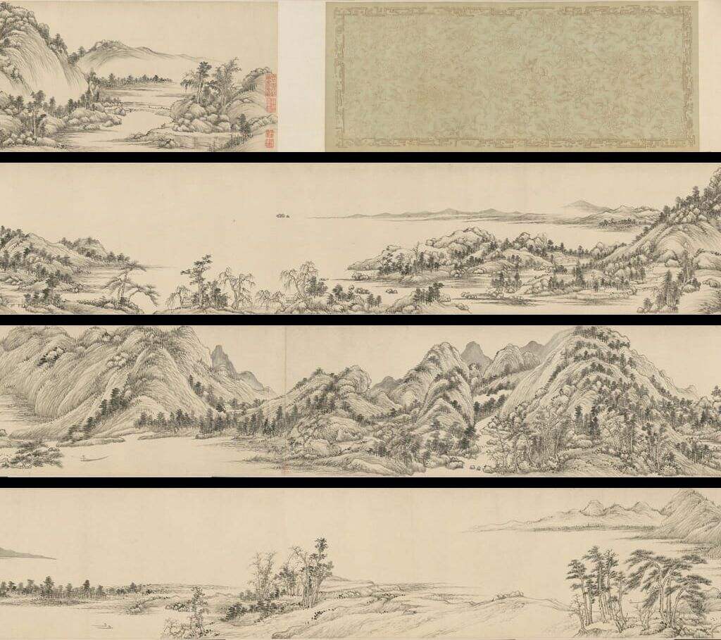临黄公望富春山居图缩略图