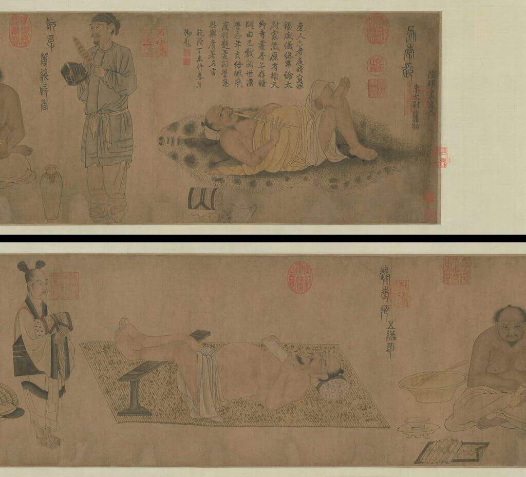 六逸图卷缩略图