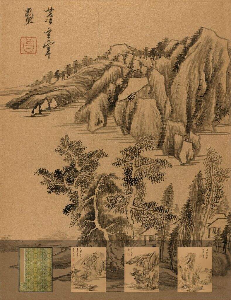 仿各家山水册缩略图