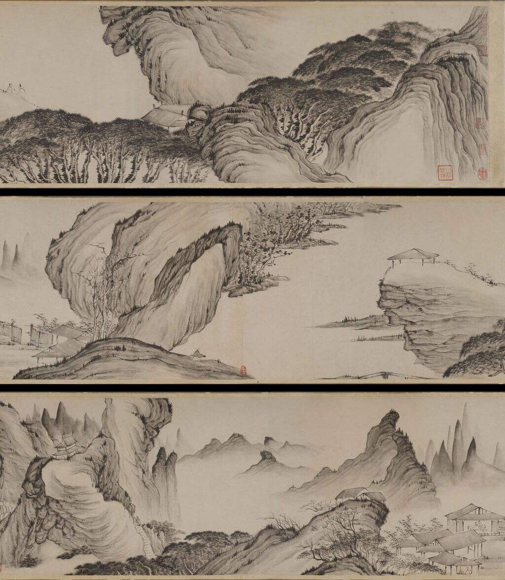 奇峰云海图缩略图