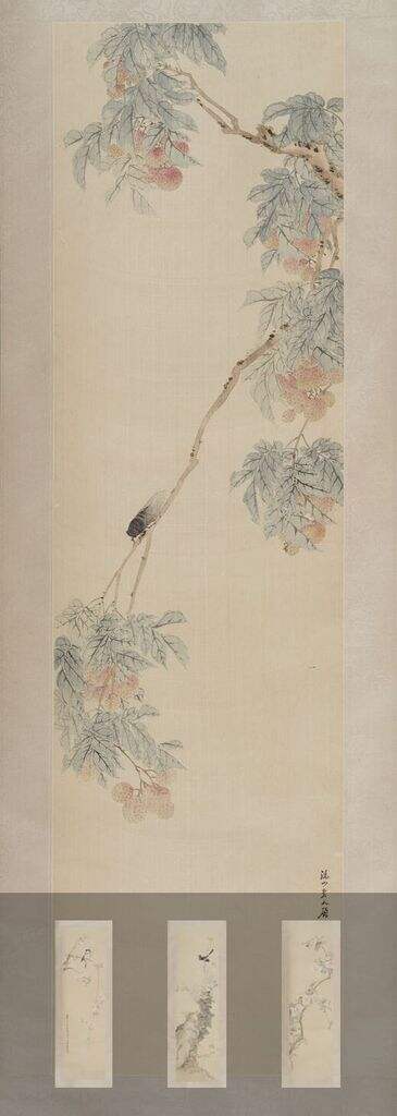 花鸟四屏缩略图