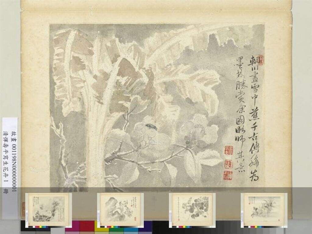 写生花卉册缩略图