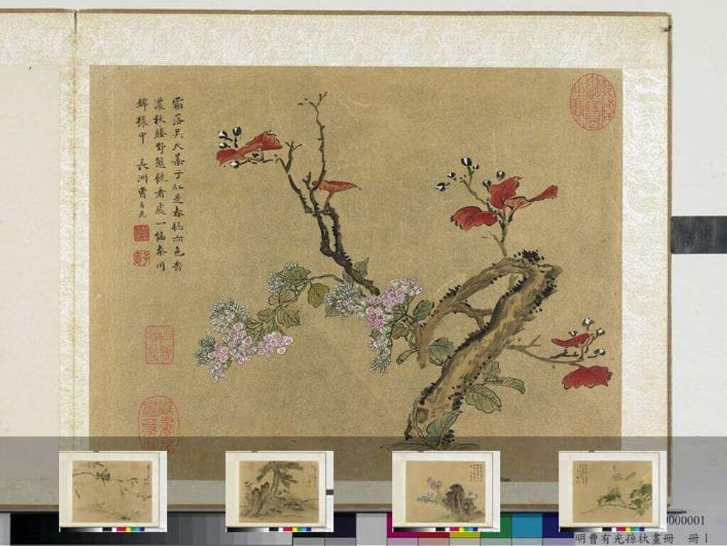 曹有光孙杕画册缩略图