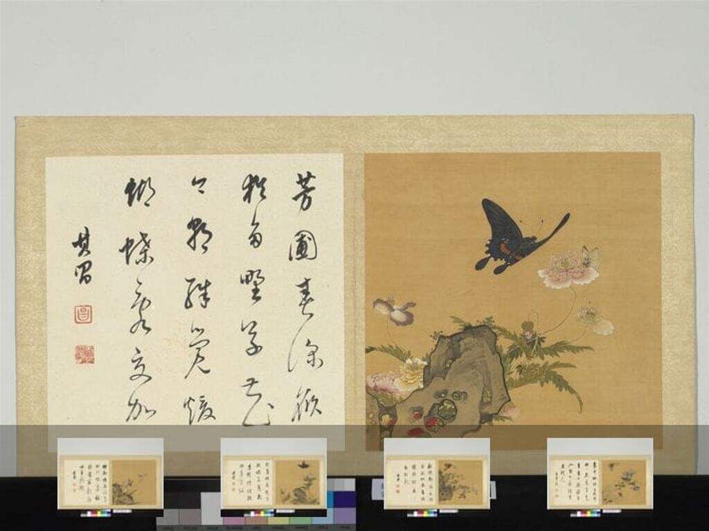 摹古花蜨图册缩略图